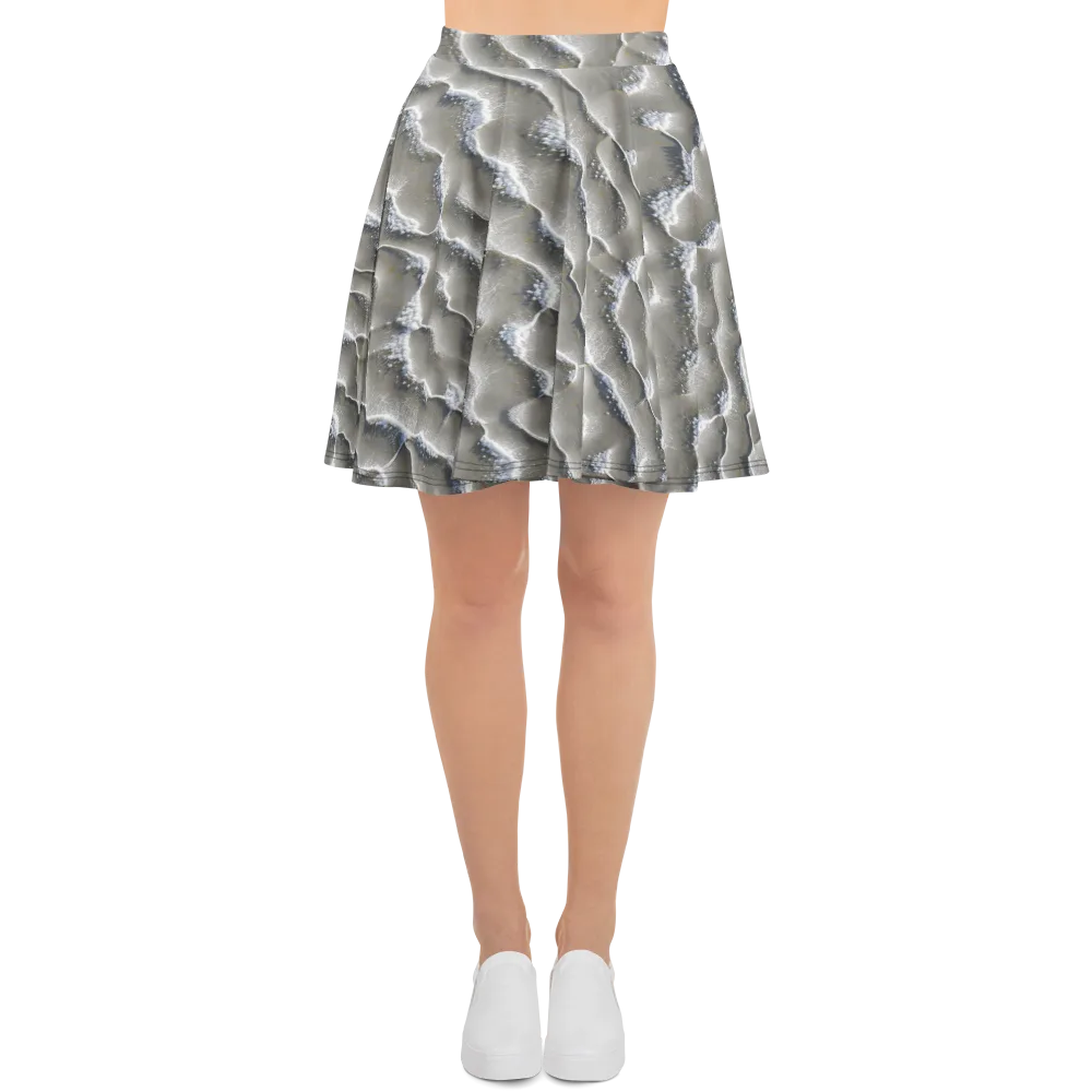 Moonlit Shoals on Skater Skirt — Front