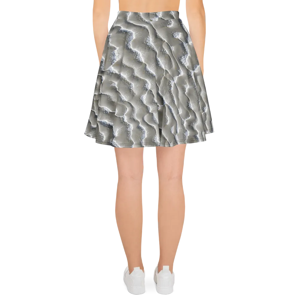 Moonlit Shoals on Skater Skirt — Back