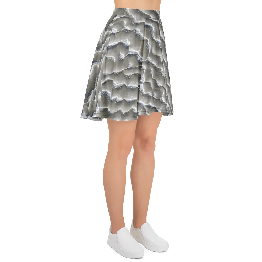 Moonlit Shoals on Skater Skirt — Right