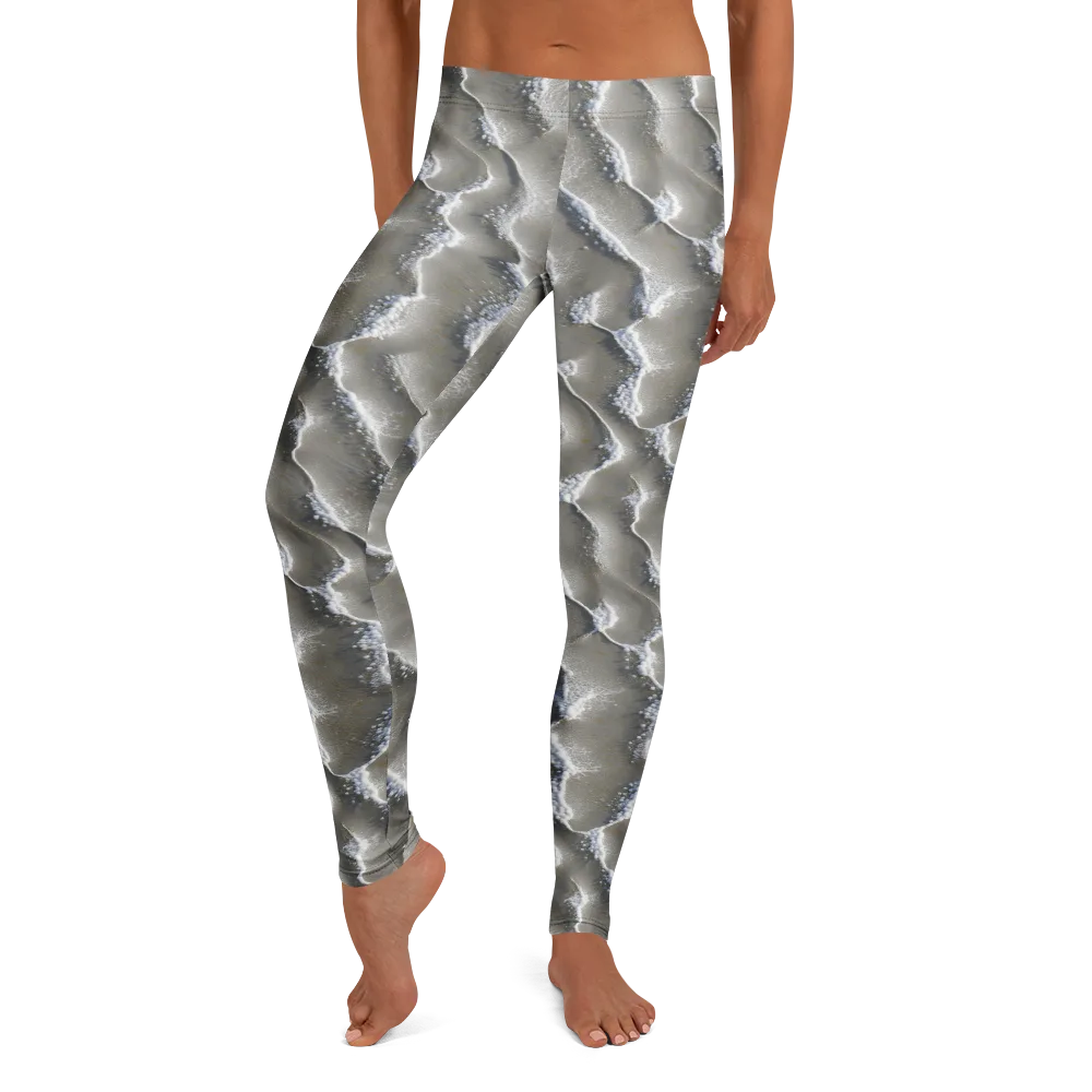 Moonlit Shoals on Leggings — Front