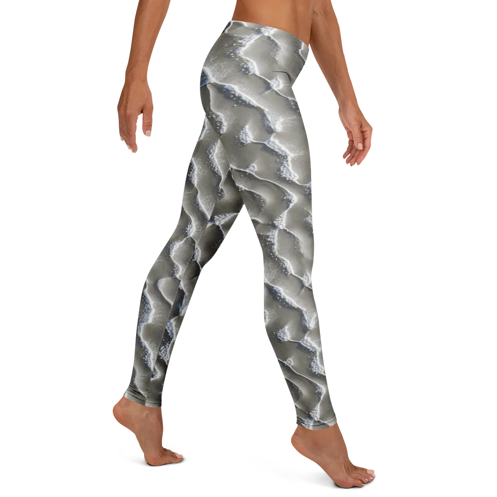 Moonlit Shoals on Leggings — Right