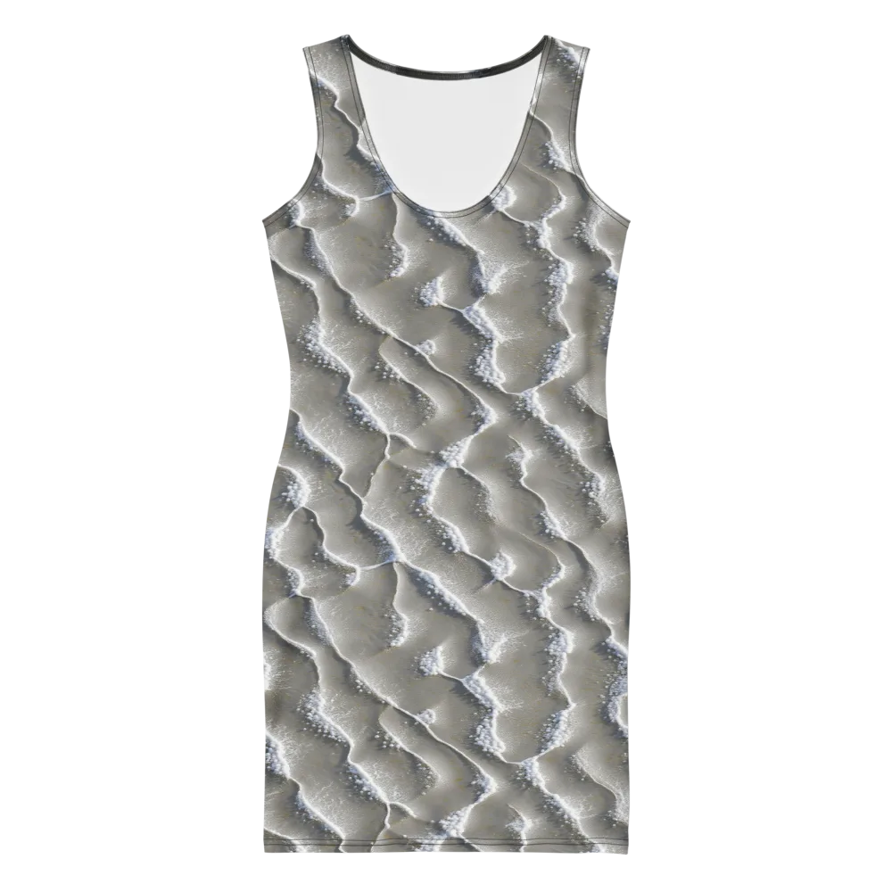 Moonlit Shoals on Bodycon Dress — Front