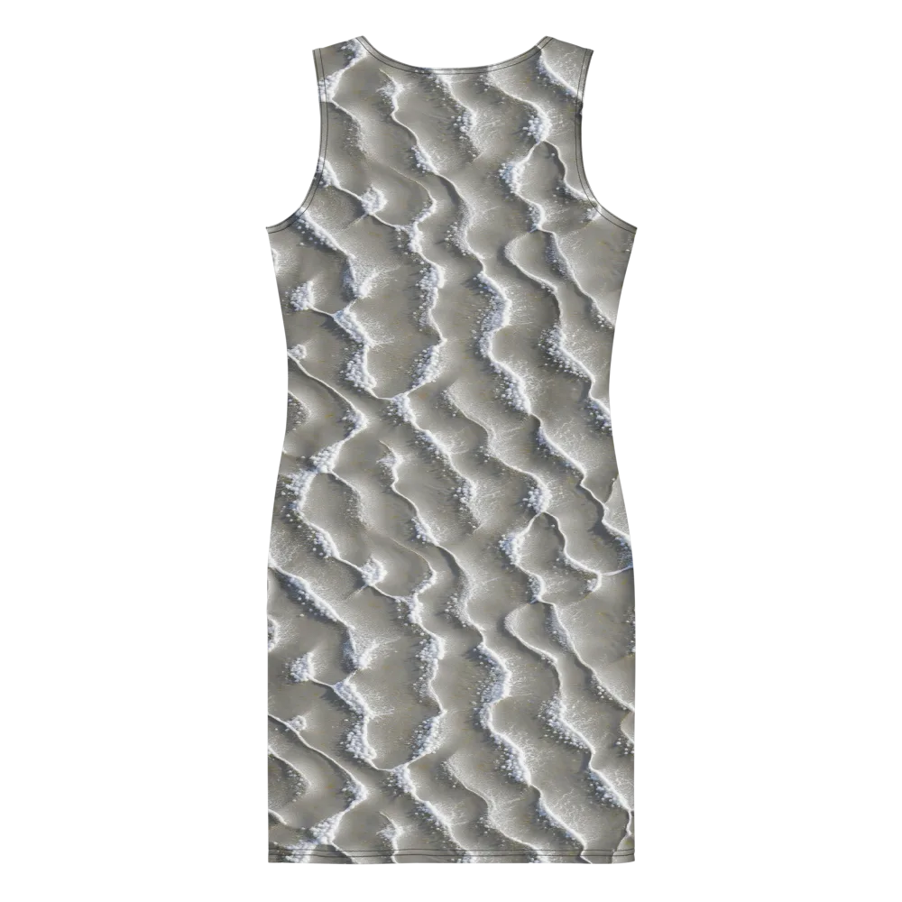 Moonlit Shoals on Bodycon Dress — Back