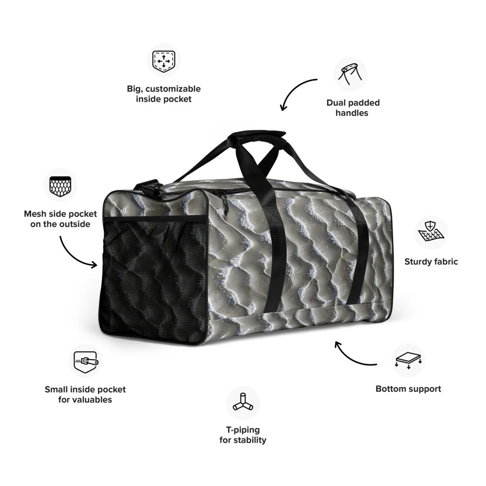 Moonlit Shoals on Duffle Bag — Right Front
