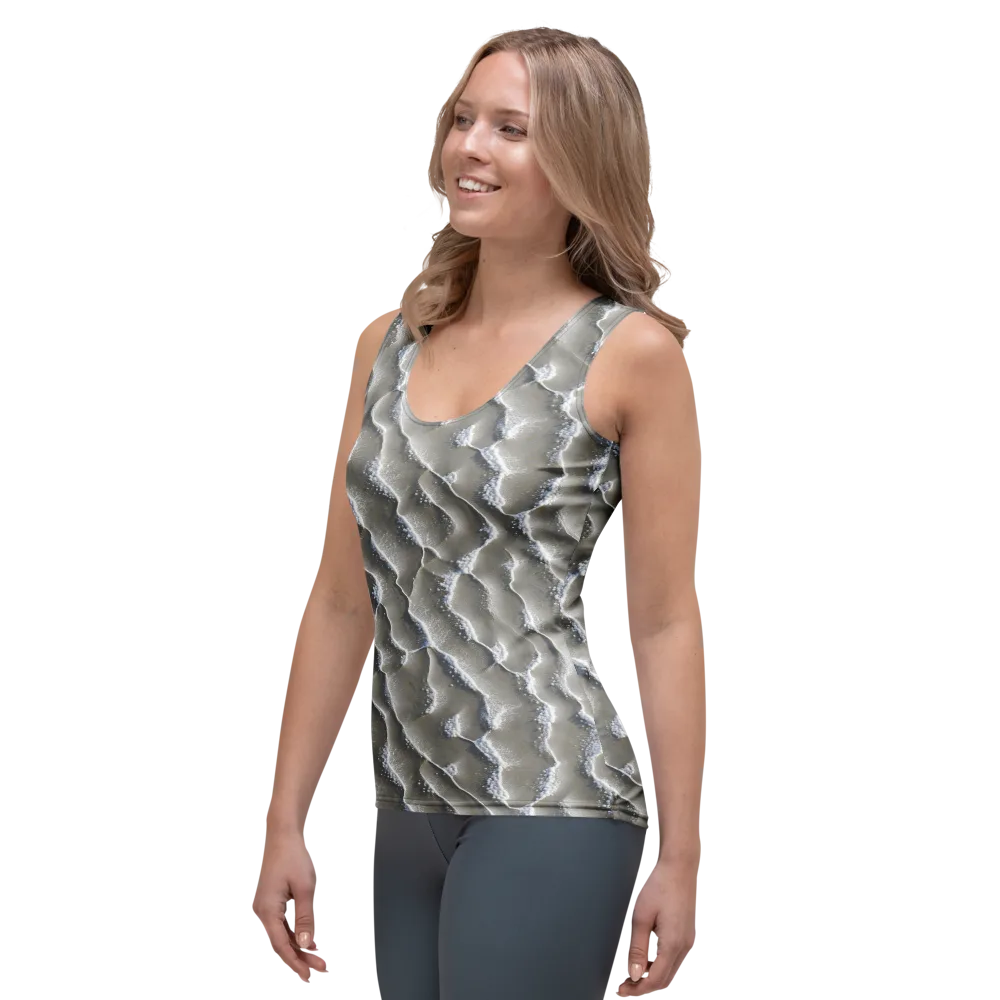Moonlit Shoals on Women's Tank Top — Left Front