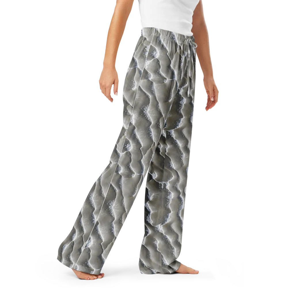 Moonlit Shoals on Women's Pajama Pants — Right Front