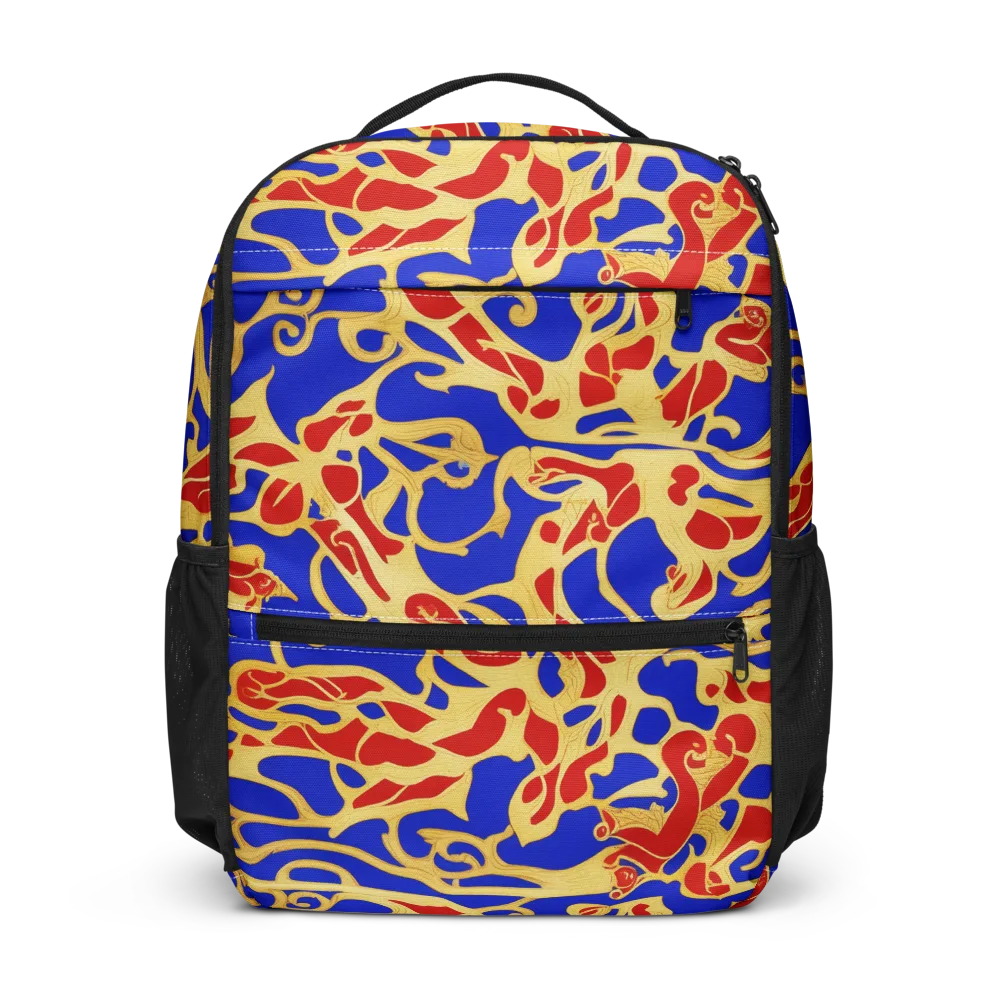 Royal Flame on Utility Backpack — Front