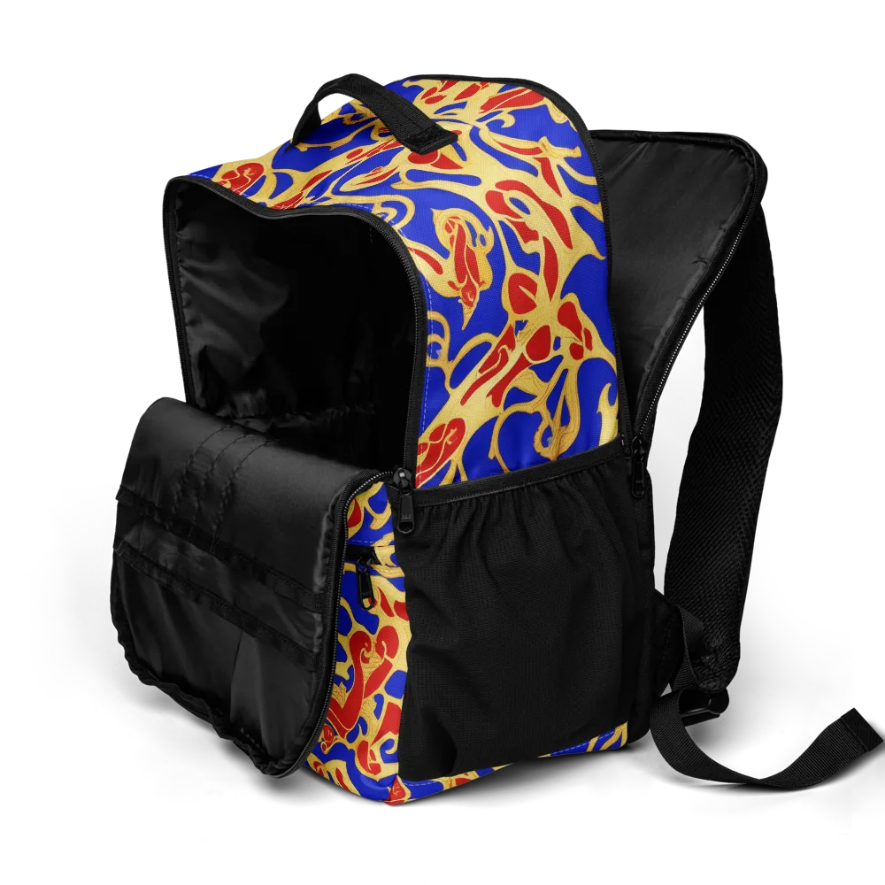 Royal Flame on Utility Backpack — Product details 2