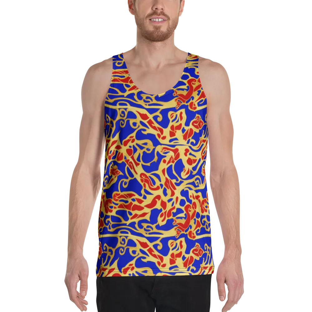Royal Flame on Men's Tank Top — Front