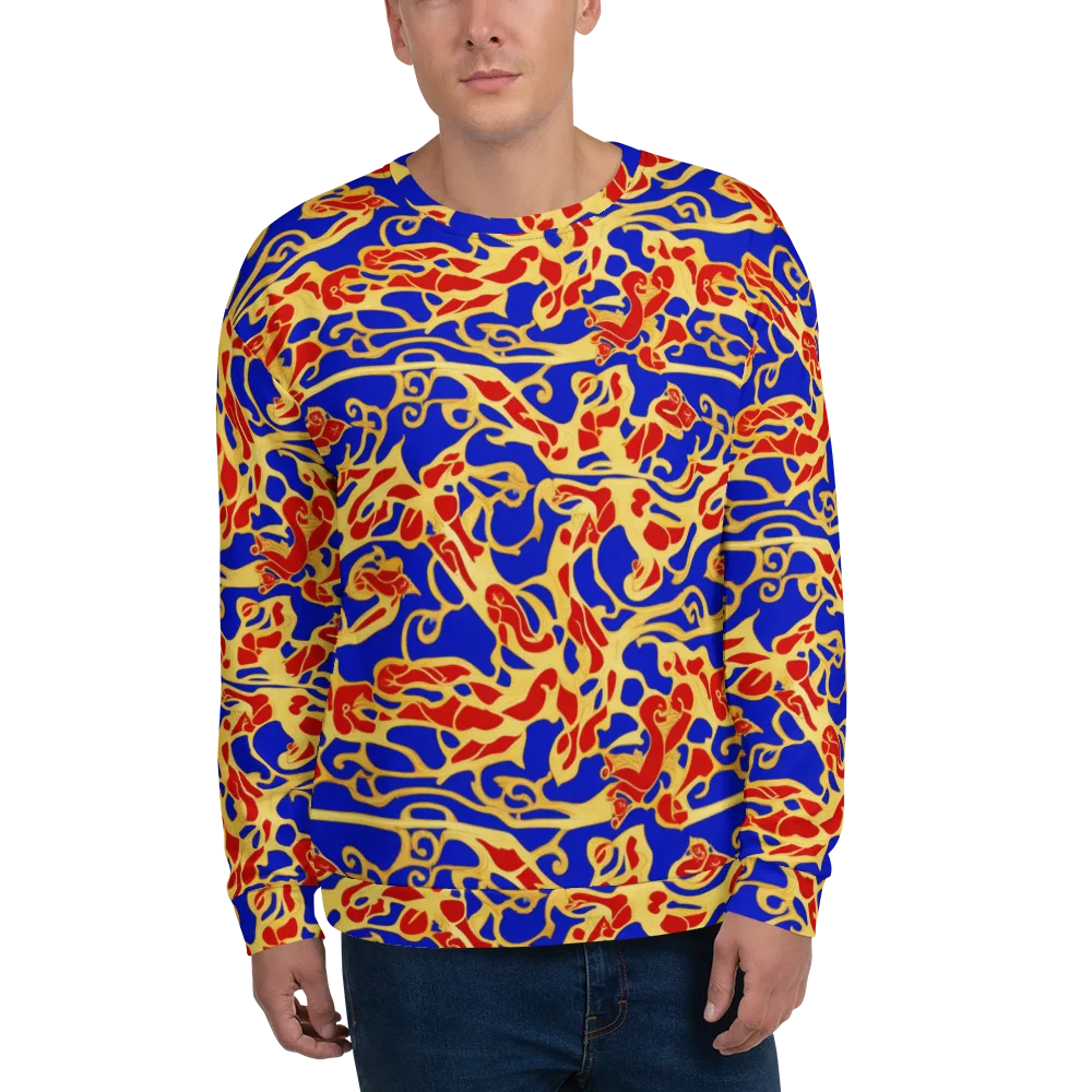 Royal Flame on Sweatshirt — Front