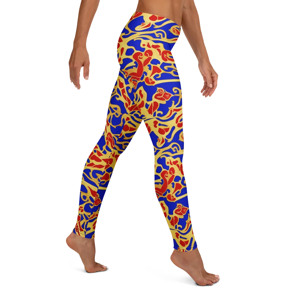 Royal Flame on Leggings — Right