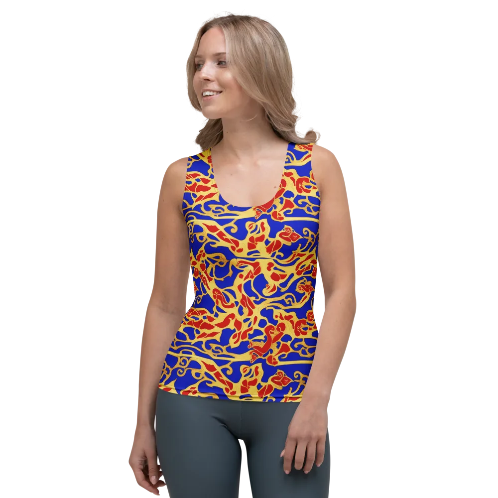 Royal Flame on Women's Tank Top — Front
