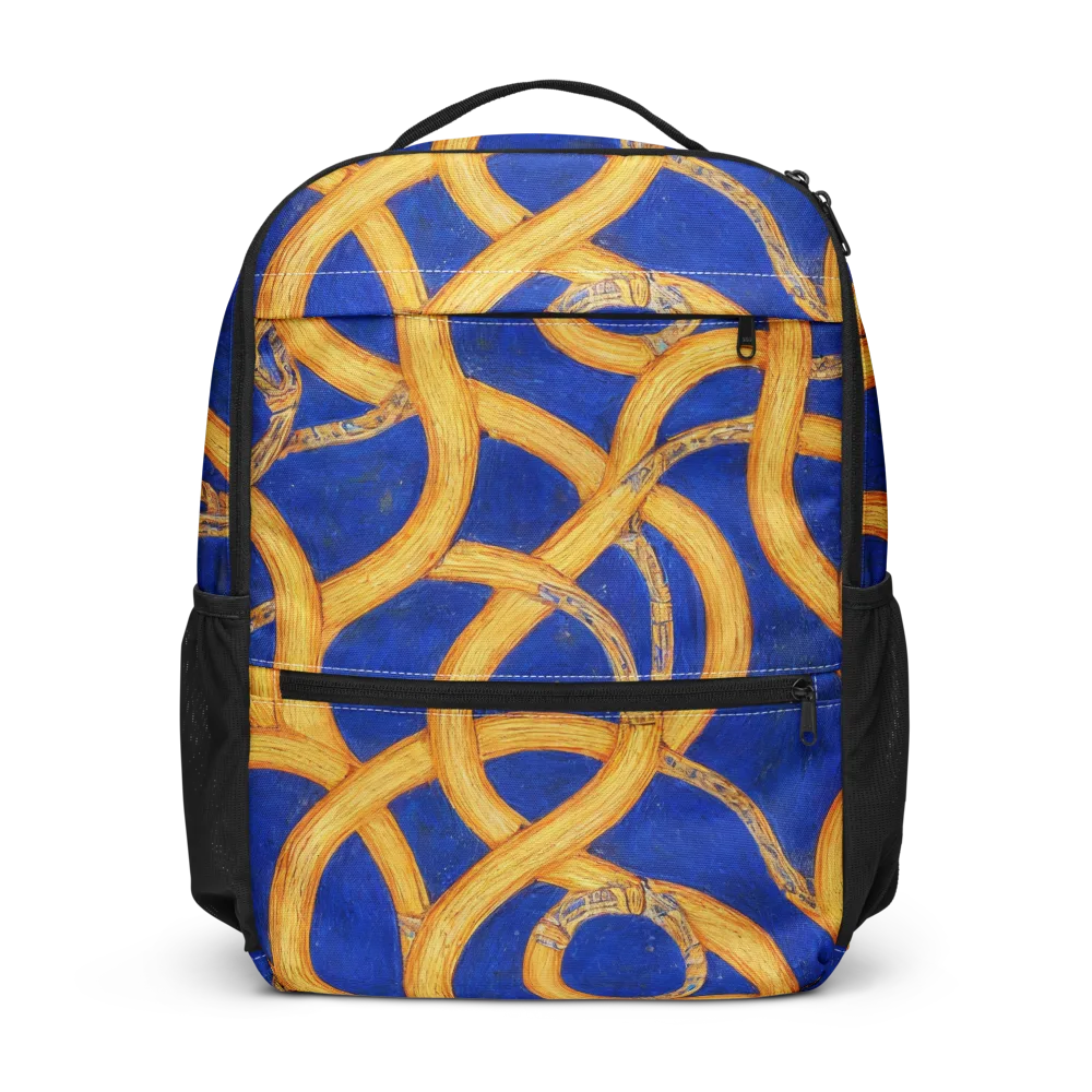 Cobalt Lariat on Utility Backpack — Front
