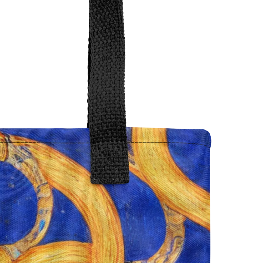 Cobalt Lariat on Tote Bag — Product details