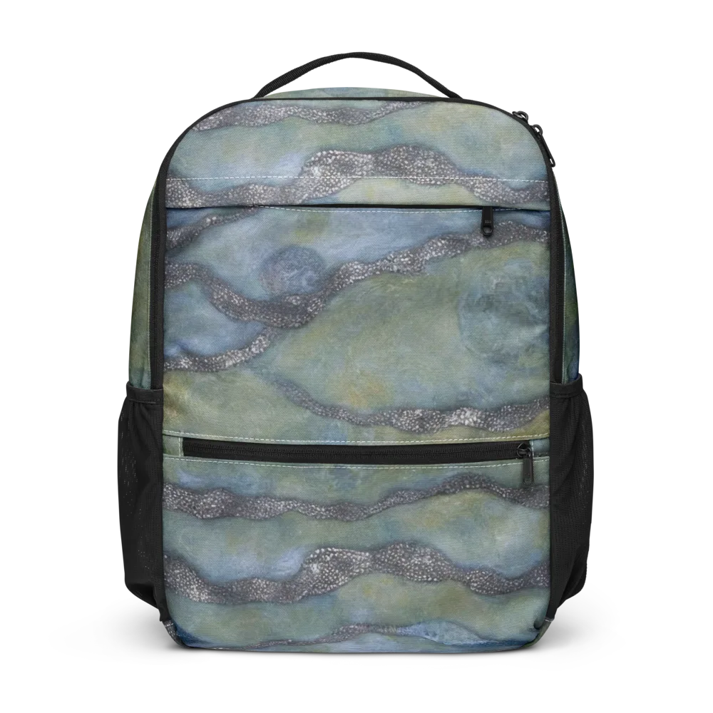 Tidal Fossil on Utility Backpack — Front