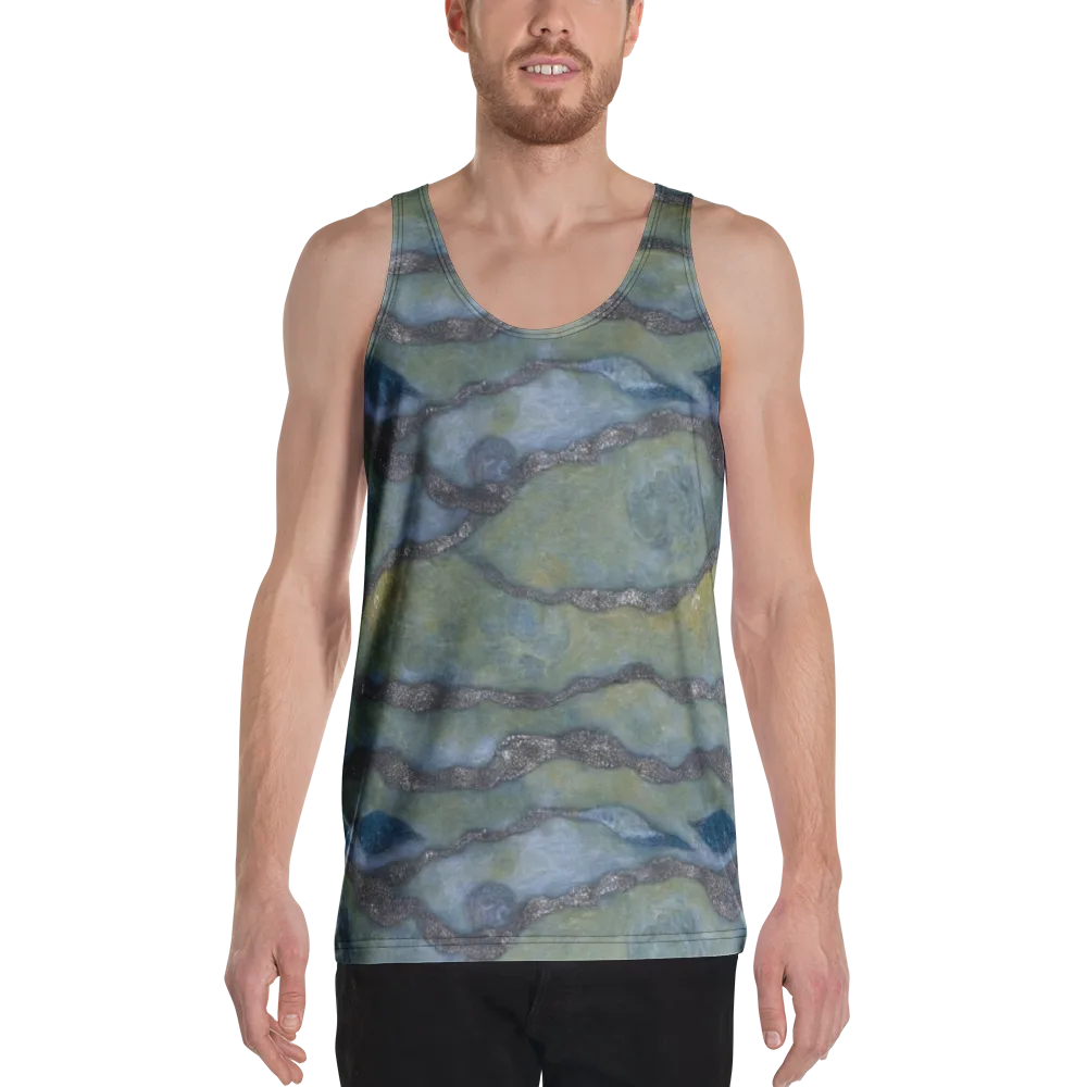 Tidal Fossil on Men's Tank Top — Front