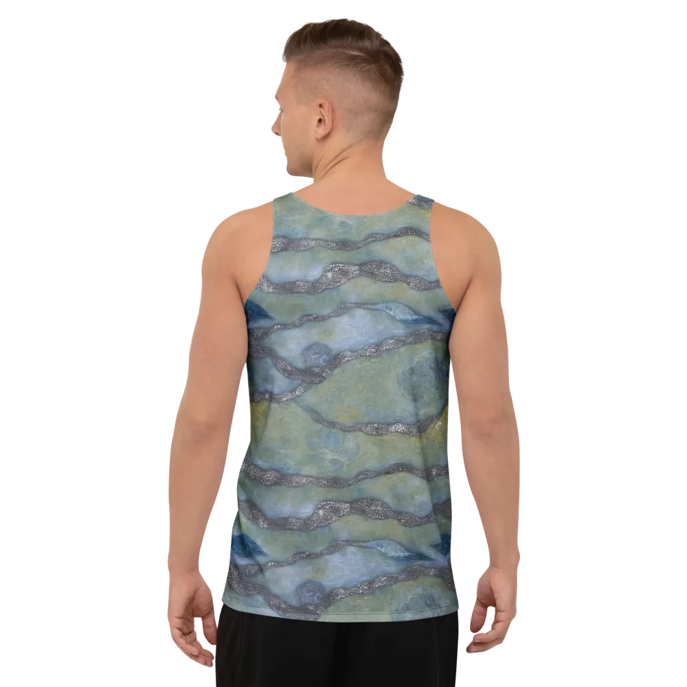 Tidal Fossil on Men's Tank Top — Back