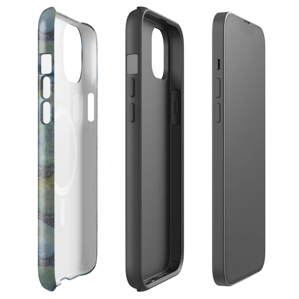 Tidal Fossil on MagSafe Tough Case for iPhone® — Front