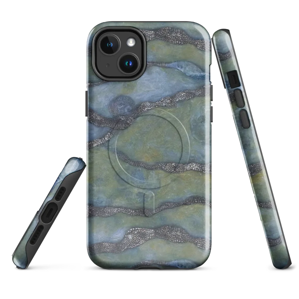 Tidal Fossil on MagSafe Tough Case for iPhone® — Front