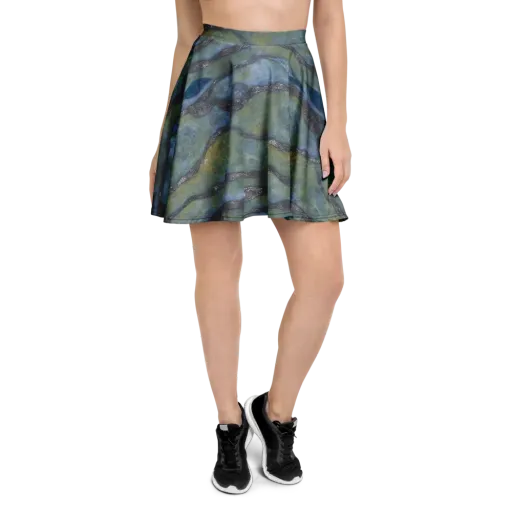 Tidal Fossil on a Skater Skirt