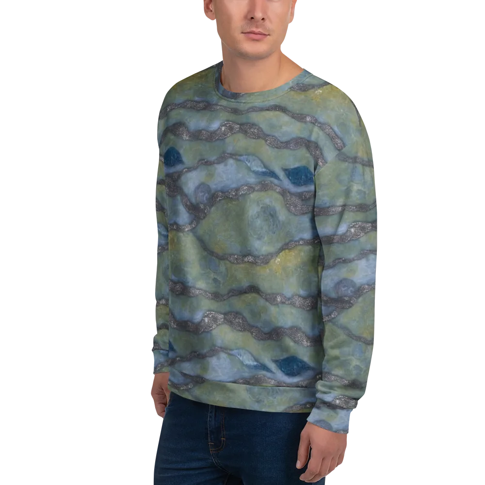 Tidal Fossil on Sweatshirt — Left Front