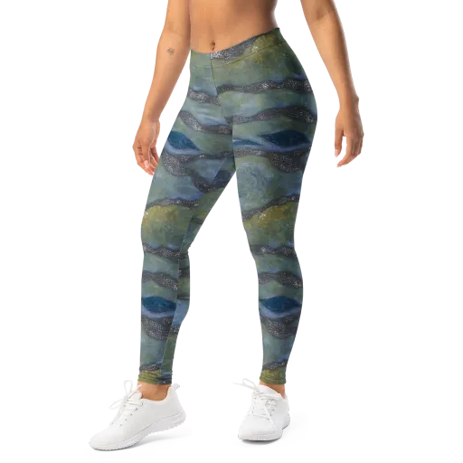 Tidal Fossil on a Leggings