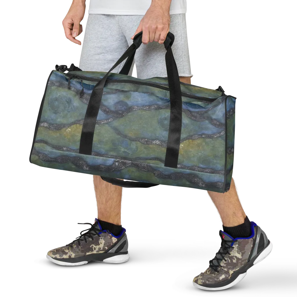 Tidal Fossil on Duffle Bag — Front