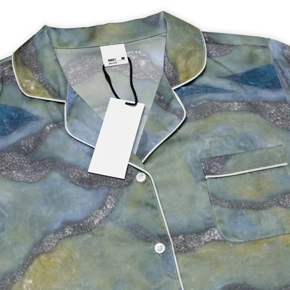 Tidal Fossil on Women's Short Sleeve Pajama Top — Product details