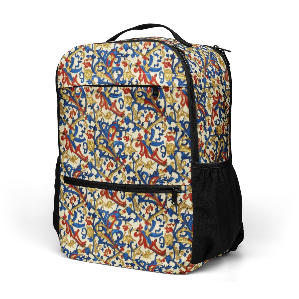 Royal Arabesque on Utility Backpack — Left Front