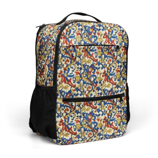 Royal Arabesque on a Utility Backpack