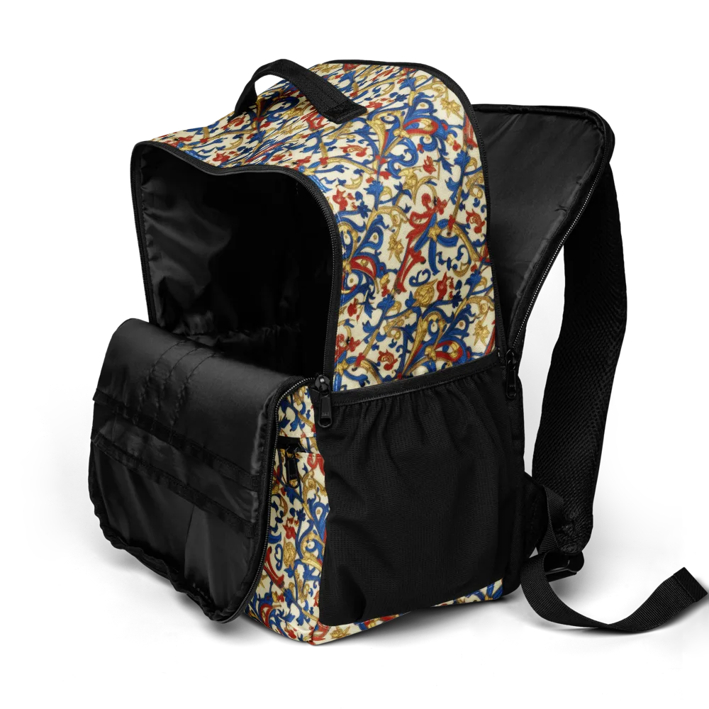 Royal Arabesque on Utility Backpack — Product details 2