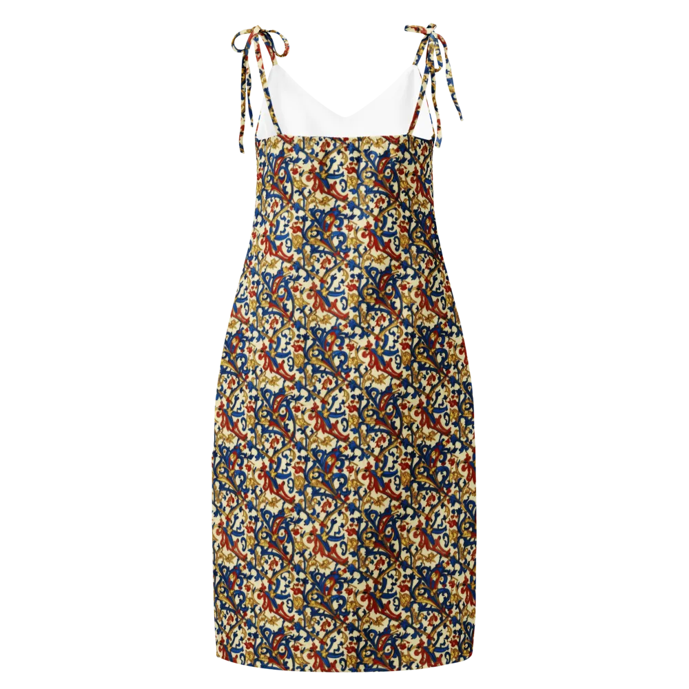 Royal Arabesque on Slip Dress — Back