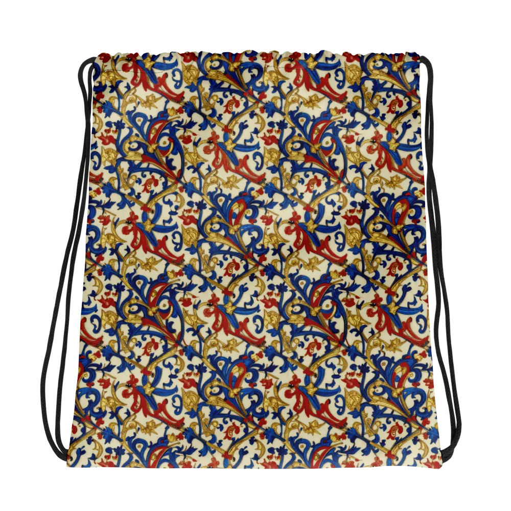 Royal Arabesque on Drawstring Bag — Photo