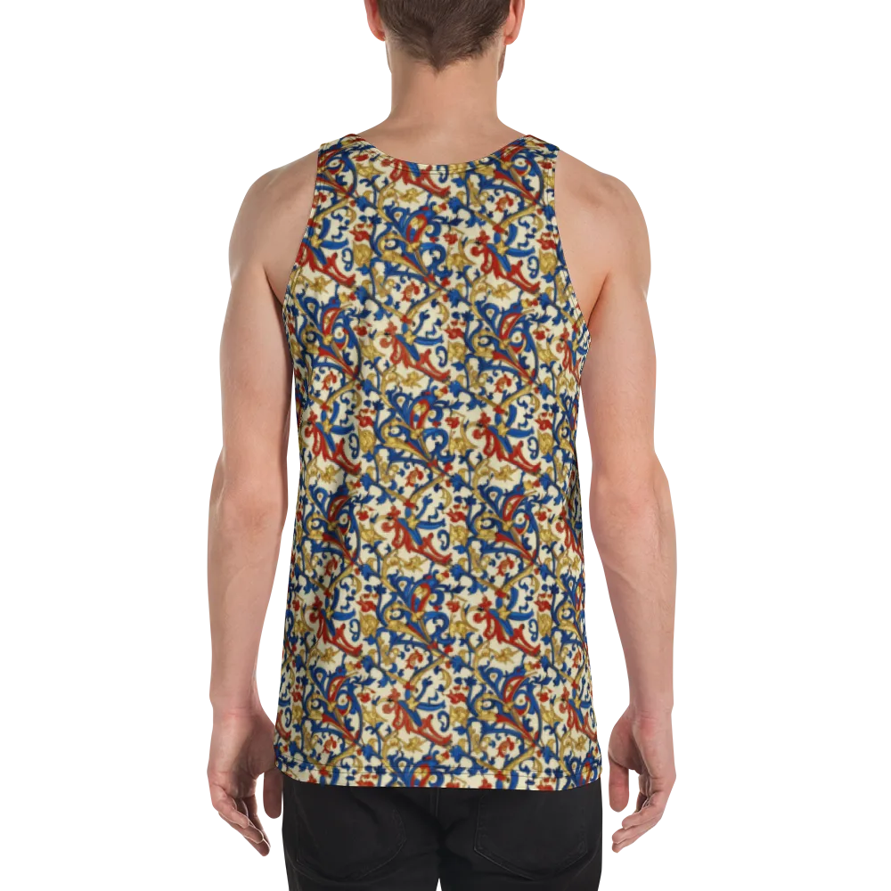 Royal Arabesque on Men's Tank Top — Back