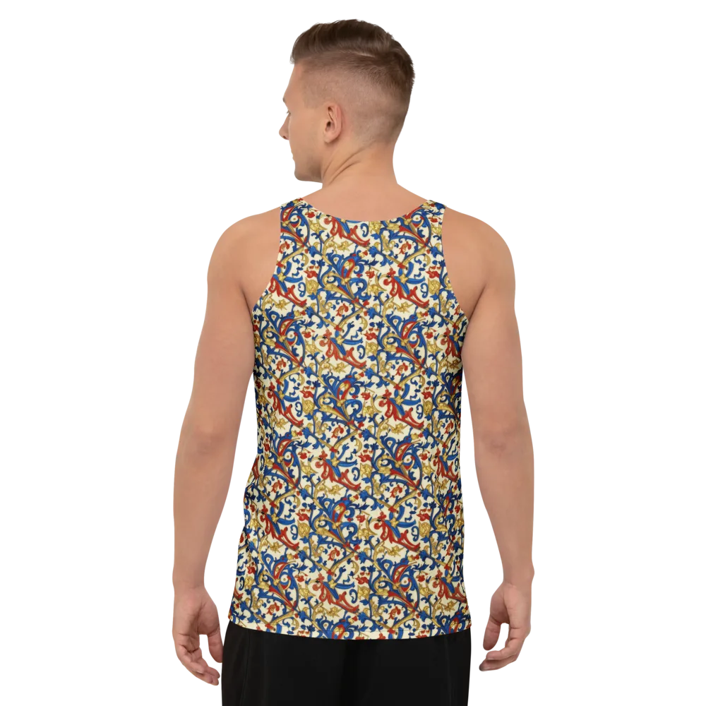 Royal Arabesque on Men's Tank Top — Back