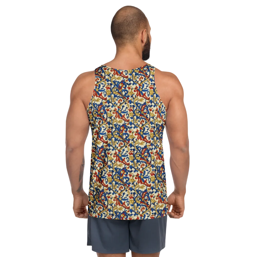 Royal Arabesque on Men's Tank Top — Back