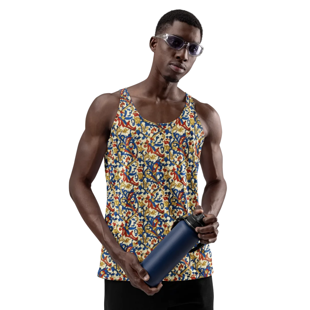 Royal Arabesque on Men's Tank Top — Front