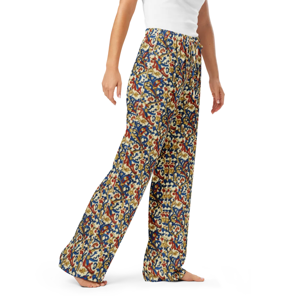 Royal Arabesque on Women's Pajama Pants — Right Front