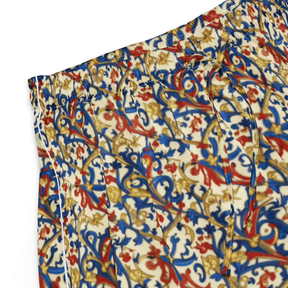 Royal Arabesque on Women's Pajama Shorts — Product details
