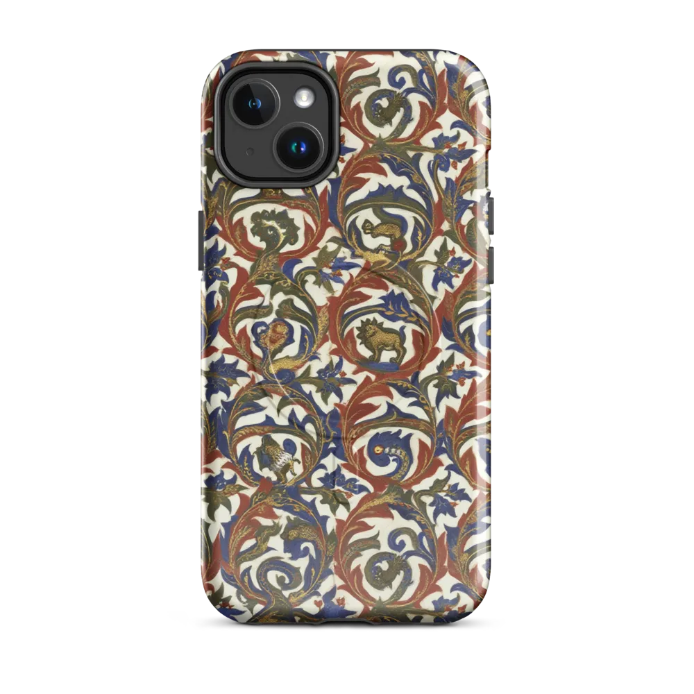 Bestiary Brocade on MagSafe Tough Case for iPhone® — Front