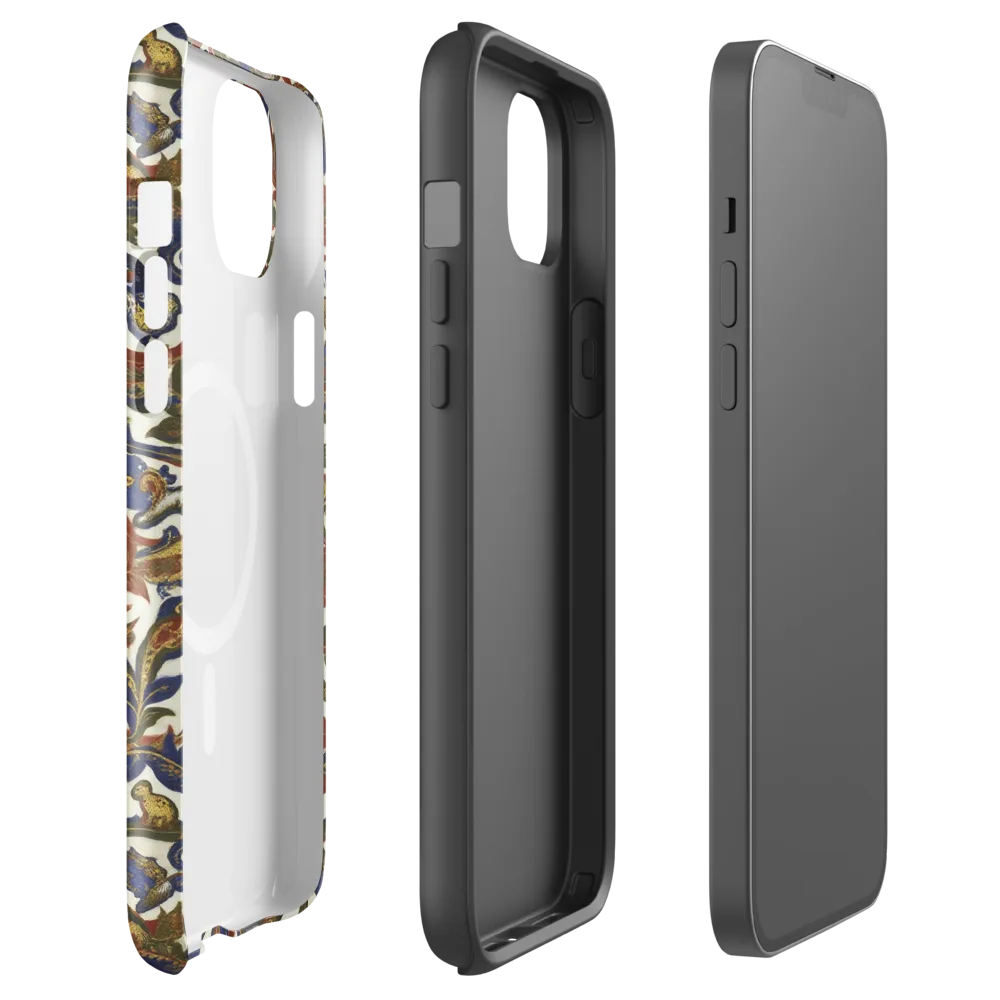 Bestiary Brocade on MagSafe Tough Case for iPhone® — Front