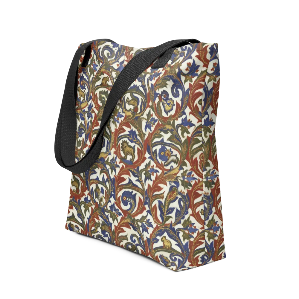 Bestiary Brocade on Tote Bag — Front