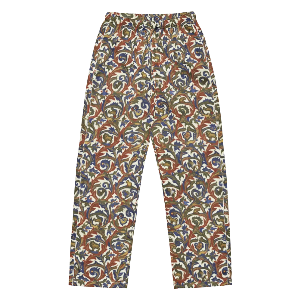 Bestiary Brocade on Women's Pajama Pants — Front