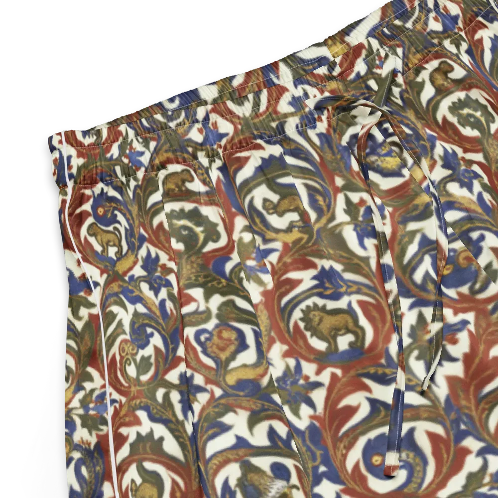 Bestiary Brocade on Women's Pajama Shorts — Product details