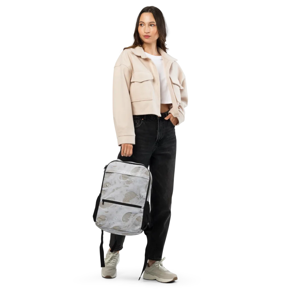 Moonstone Foam on Utility Backpack — Front