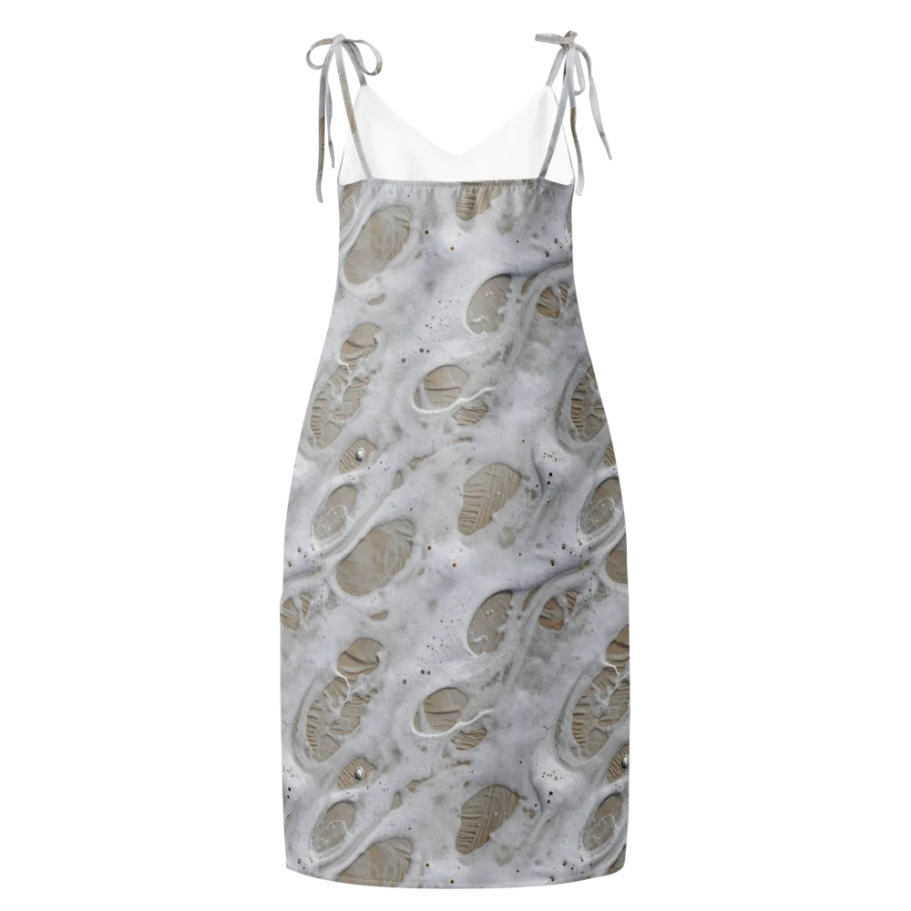 Moonstone Foam on Slip Dress — Back