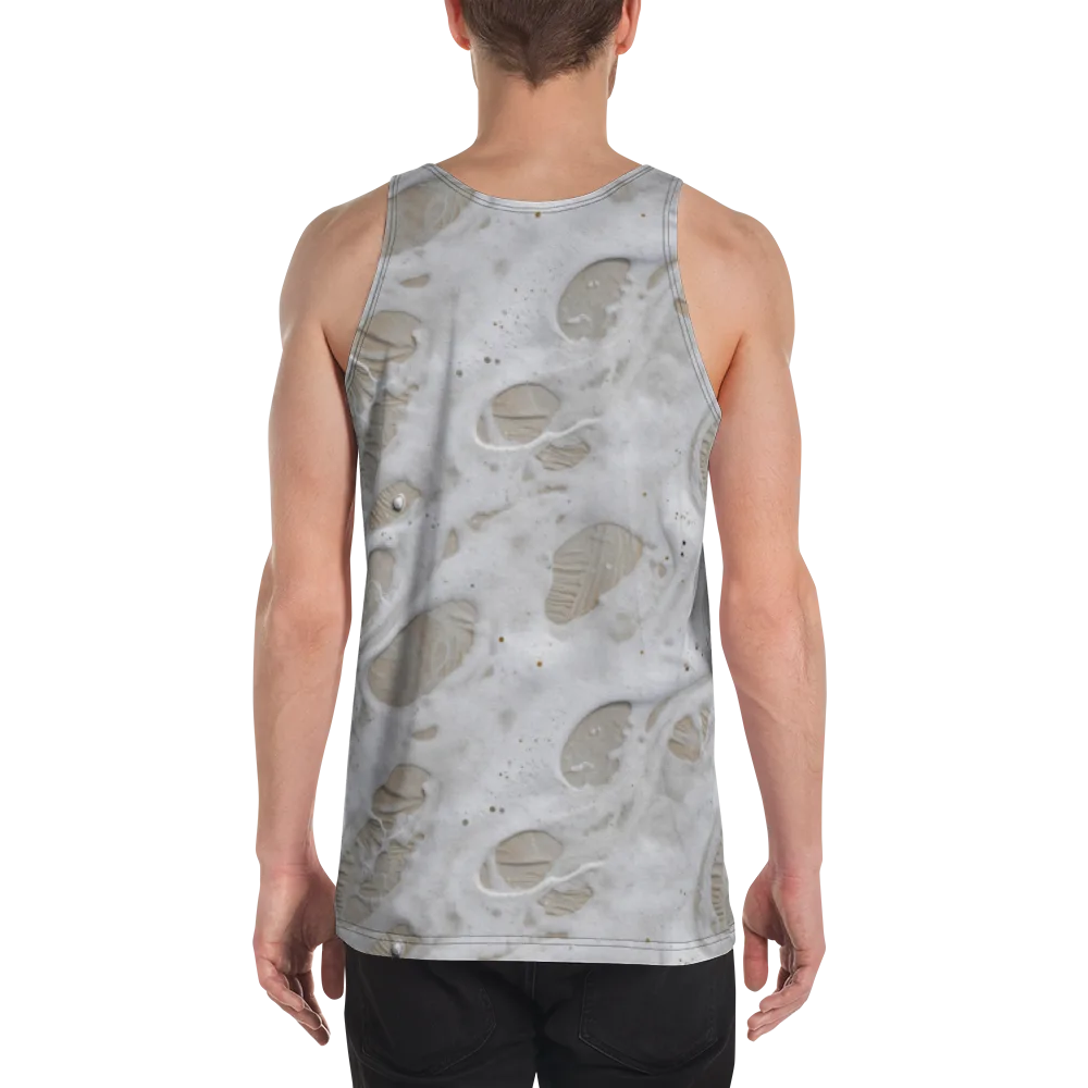 Moonstone Foam on Men's Tank Top — Back