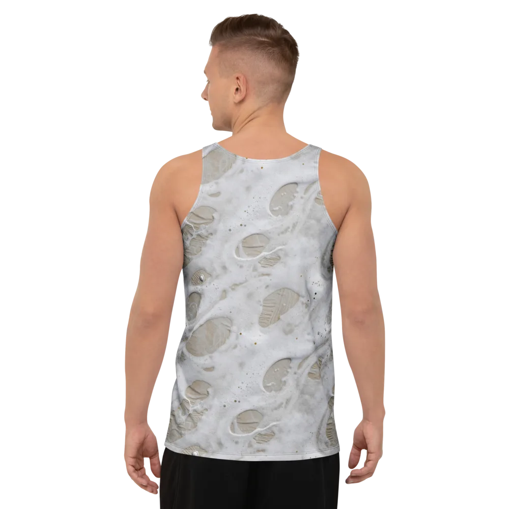 Moonstone Foam on Men's Tank Top — Back