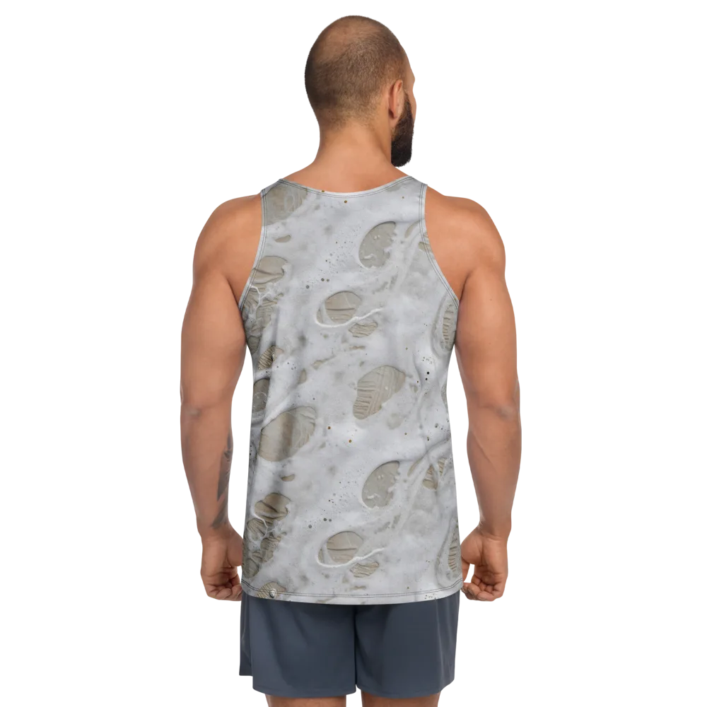 Moonstone Foam on Men's Tank Top — Back