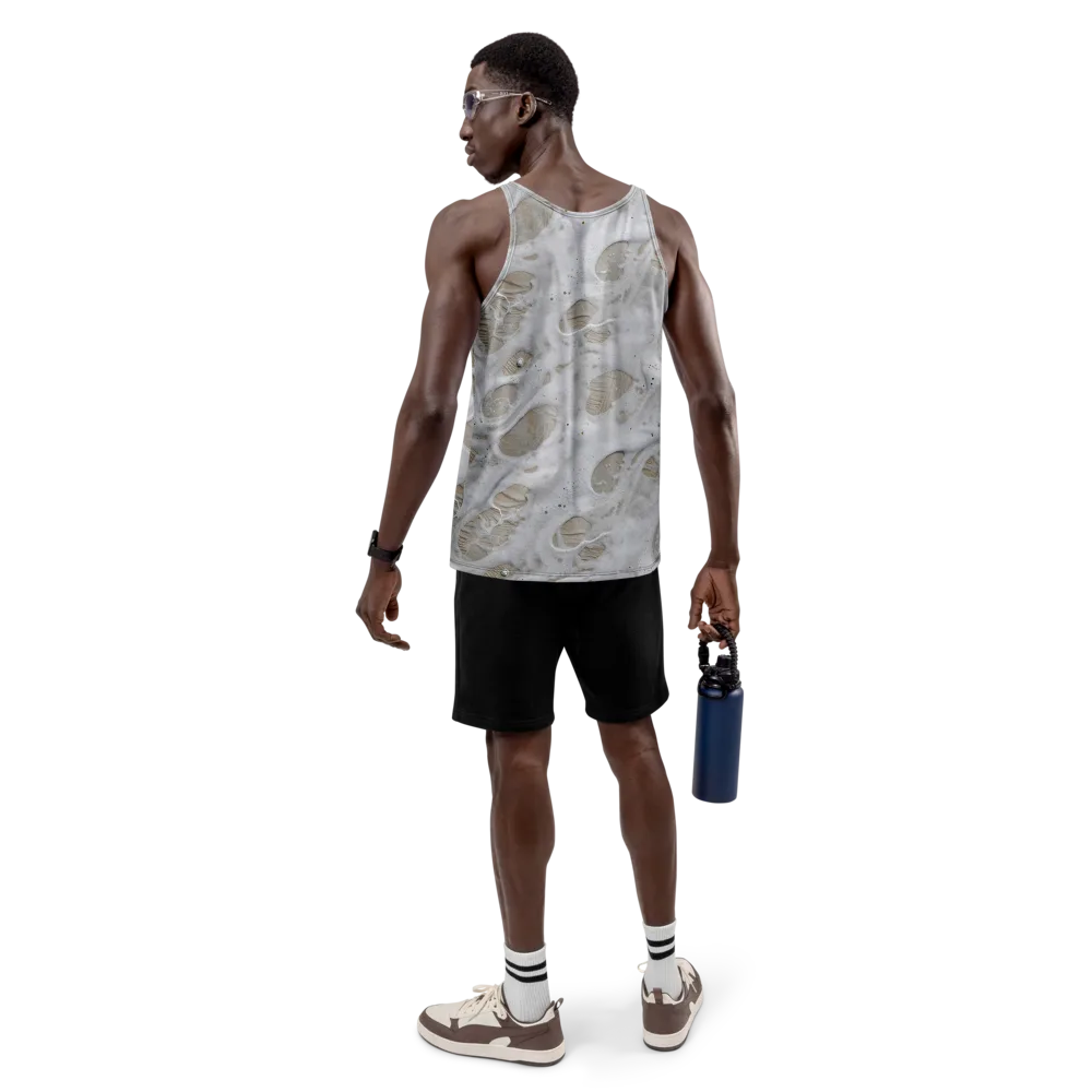 Moonstone Foam on Men's Tank Top — Back